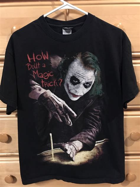 heath ledger joker shirt